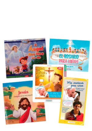 Pack de LIBROS DE LA FE para niños